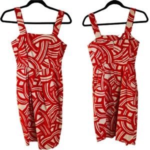 Vintage Banana Republic Orange Dress Clemson